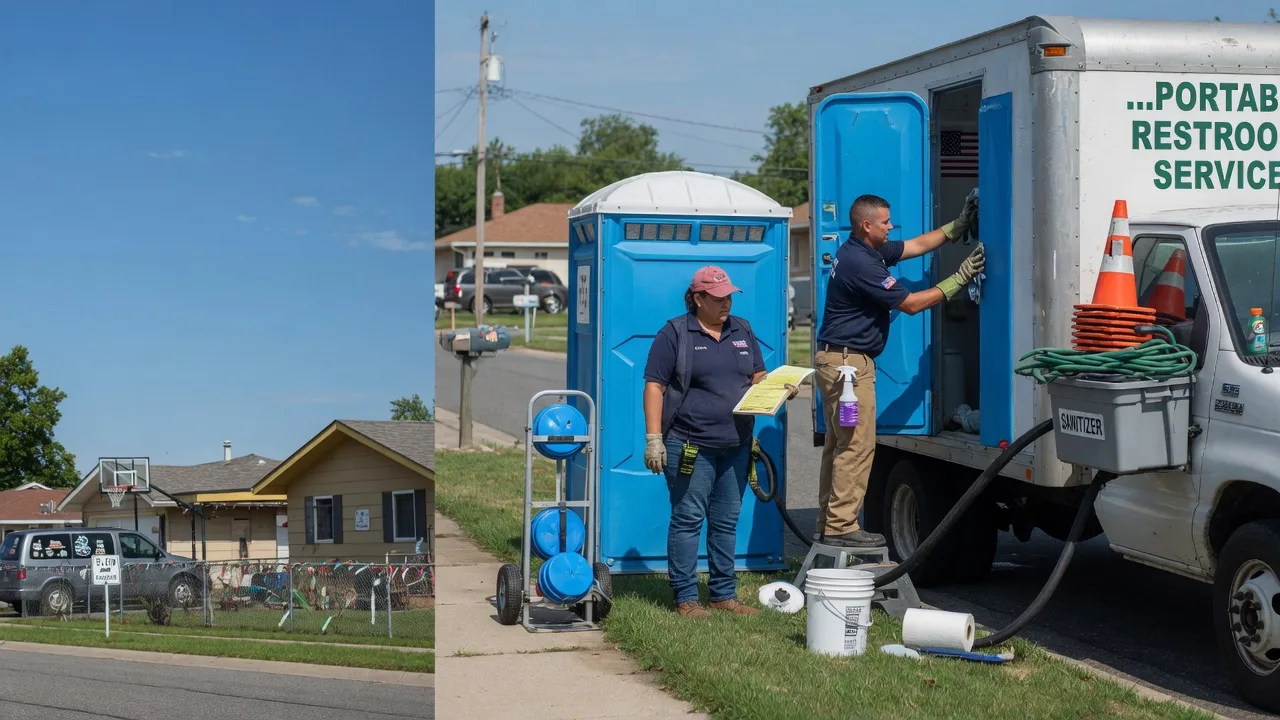 Portable Toilet Rental in Chambersburg, IL near me